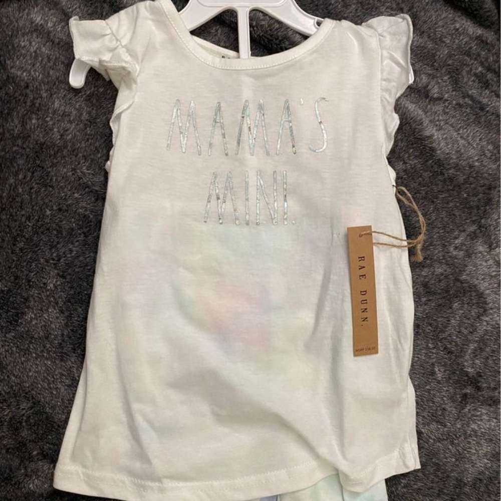 Rae Dunn "Mama's Mini" Set - Size 6X - NWT!